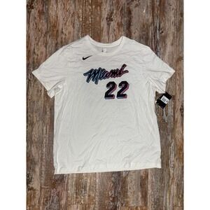 Nike Miami Heat #22 Jimmy Butler T-Shirt Size XXL New With Tags NBA